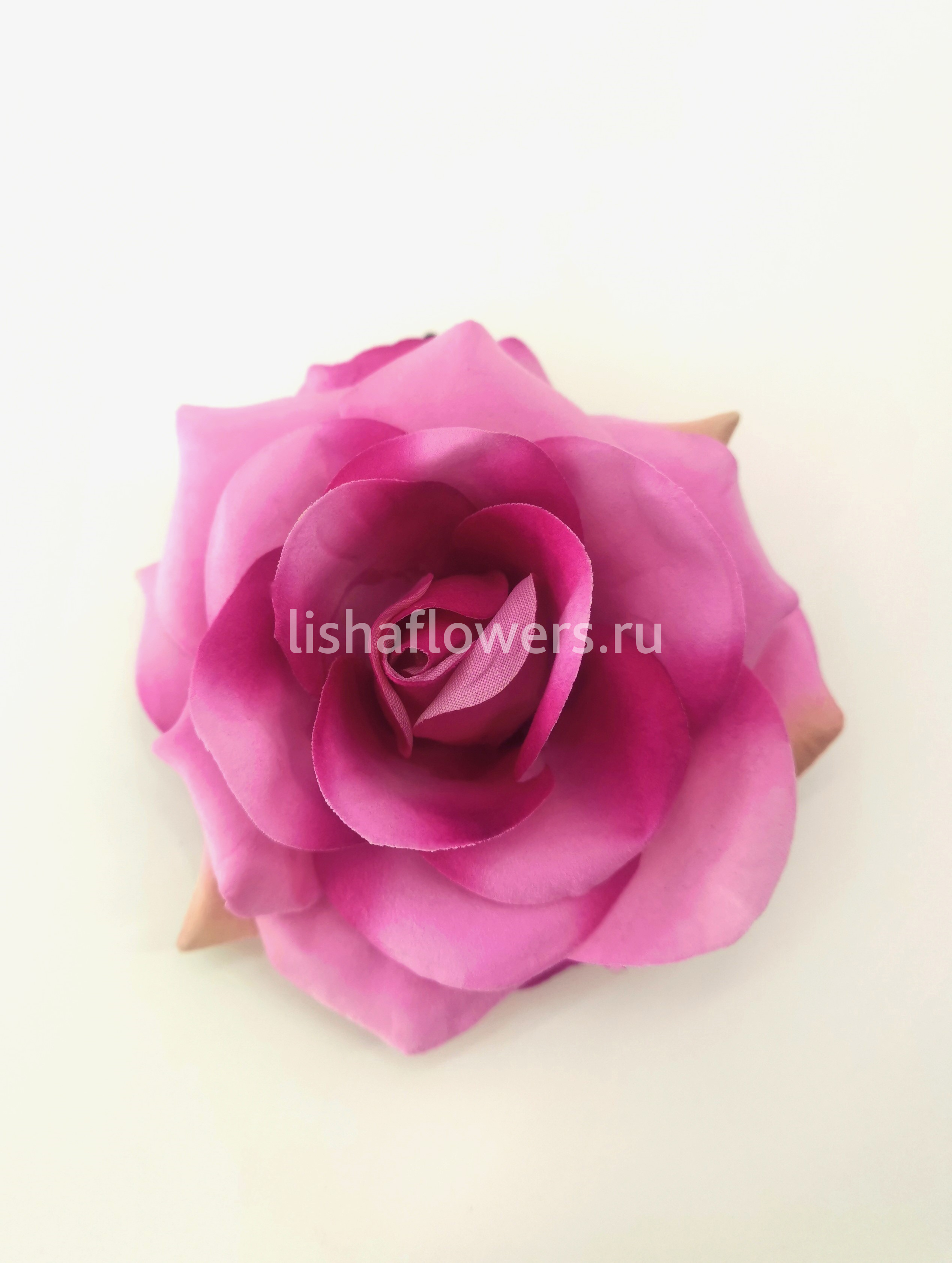 Роза бархатная 11см.Арт.22H8